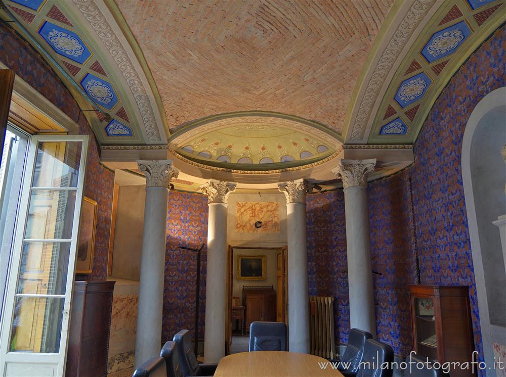 Romano di Lombardia (Bergamo) - Sala Ovale in Palazzo Rubini